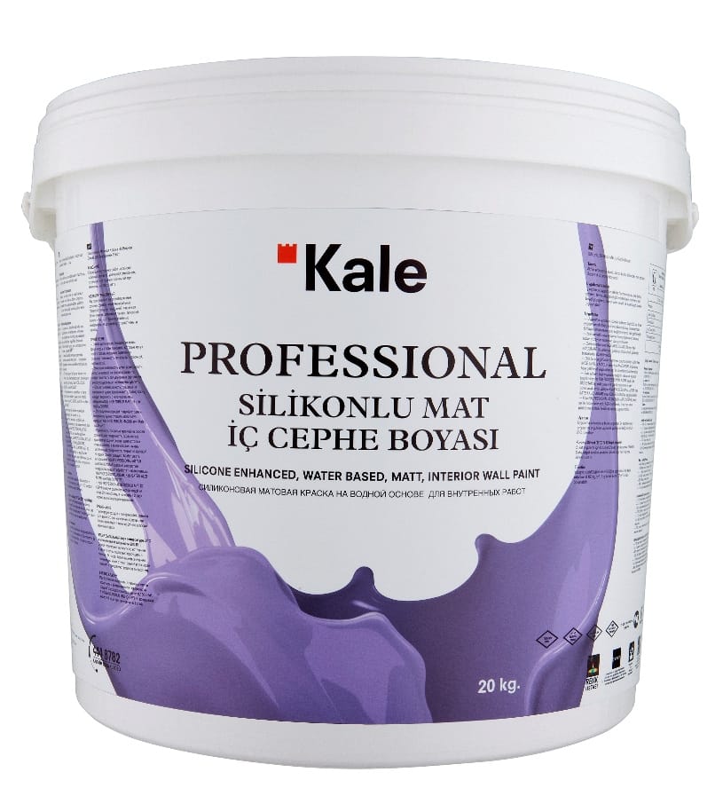 KALE 5188 kale profl silikonlu mat матовая краска с добавлением силикона для внутр. работ с bazi 18  кг