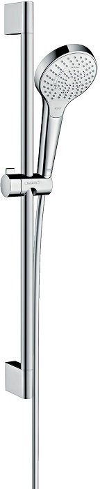 HANSGROHE 26560400 hg croma select s multi душевой гарнитур 0,65м, белый/хром