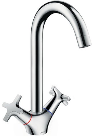 HANSGROHE 71285000 logis classic смеситель для кухни, двухвентильный