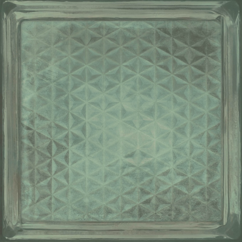 GLASS 20.1*20.1 glass green brick c-514 настенная плитка 0.88м2/22шт