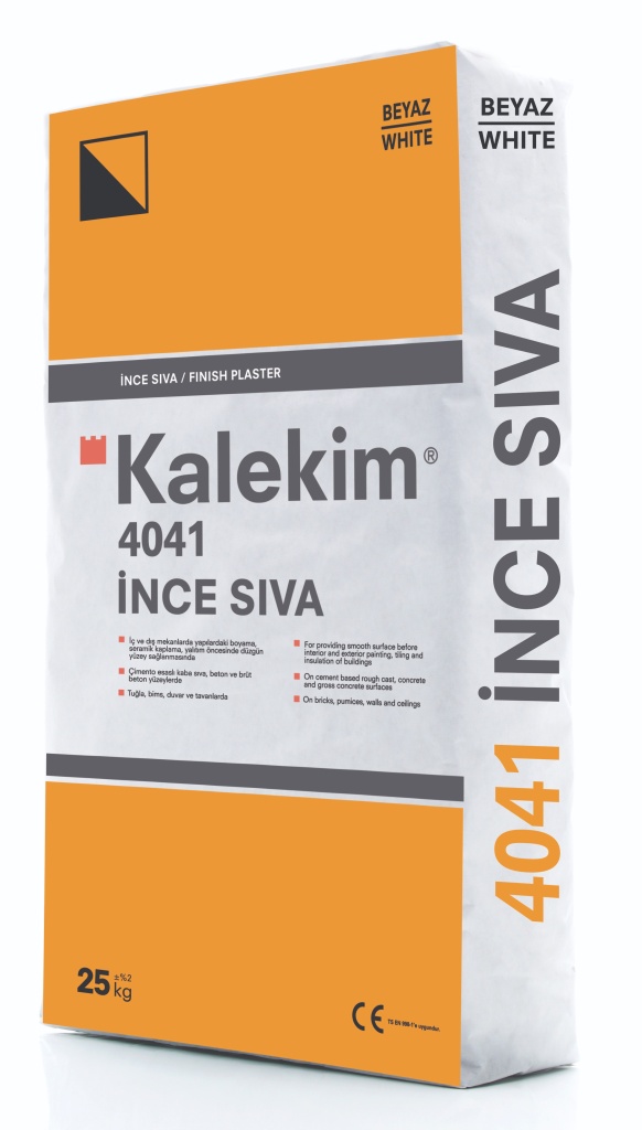 KALEKIM 4041 kalekim finish plaster белый 25 кг