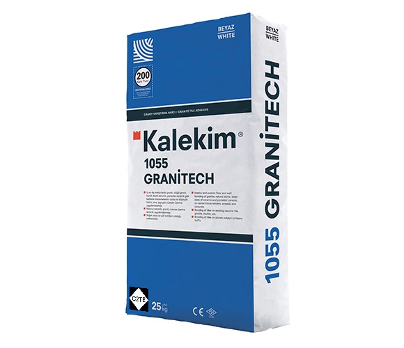 KALEKIM 1055 granitech клей на цементной основе для тяжелых плит, серый 25 кг