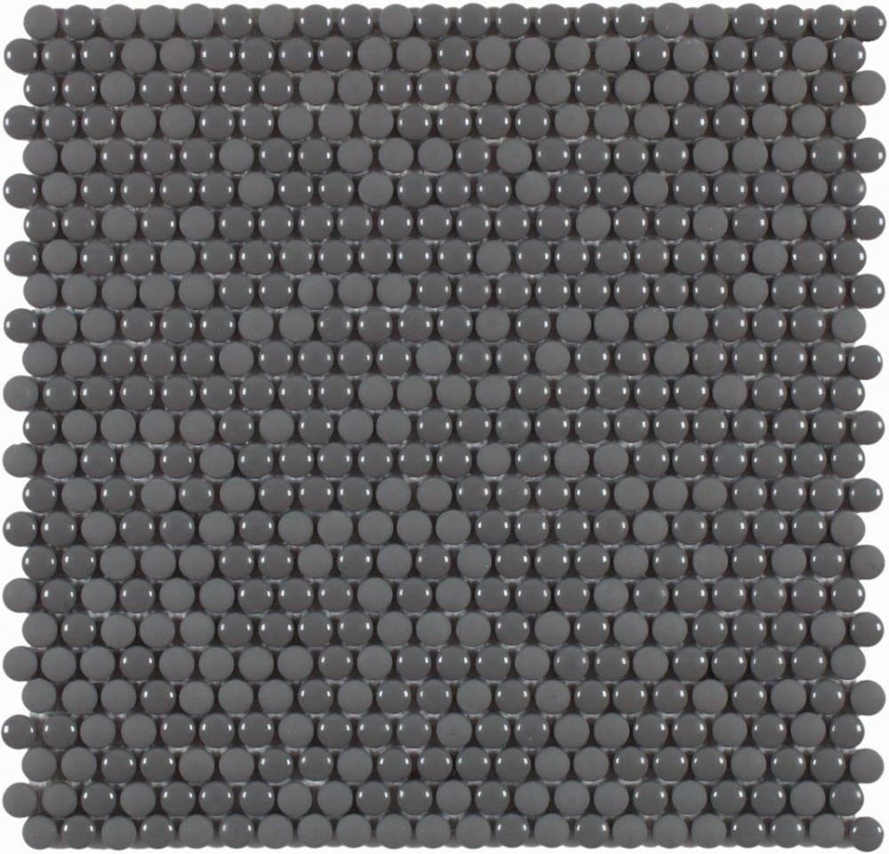 D308 Dots Grey 187535 мозаика 28.5*28.5