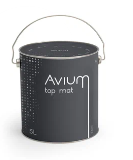 AVIUM top mat - Краска устойчивая к загрязнениям, моющаяся, экстраматовая (Base TR) 5л