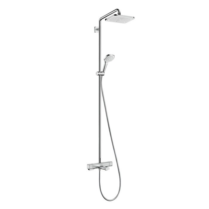 HANSGROHE 27687000 hg croma echowerpipe 280 1jet с термостатом с изливом