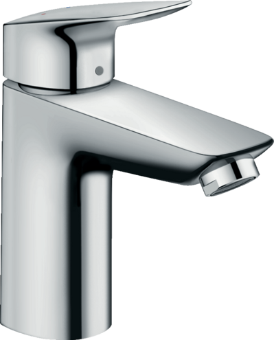 HANSGROHE 71101000 hg logis смеситель для раковины 100 без донного клапана