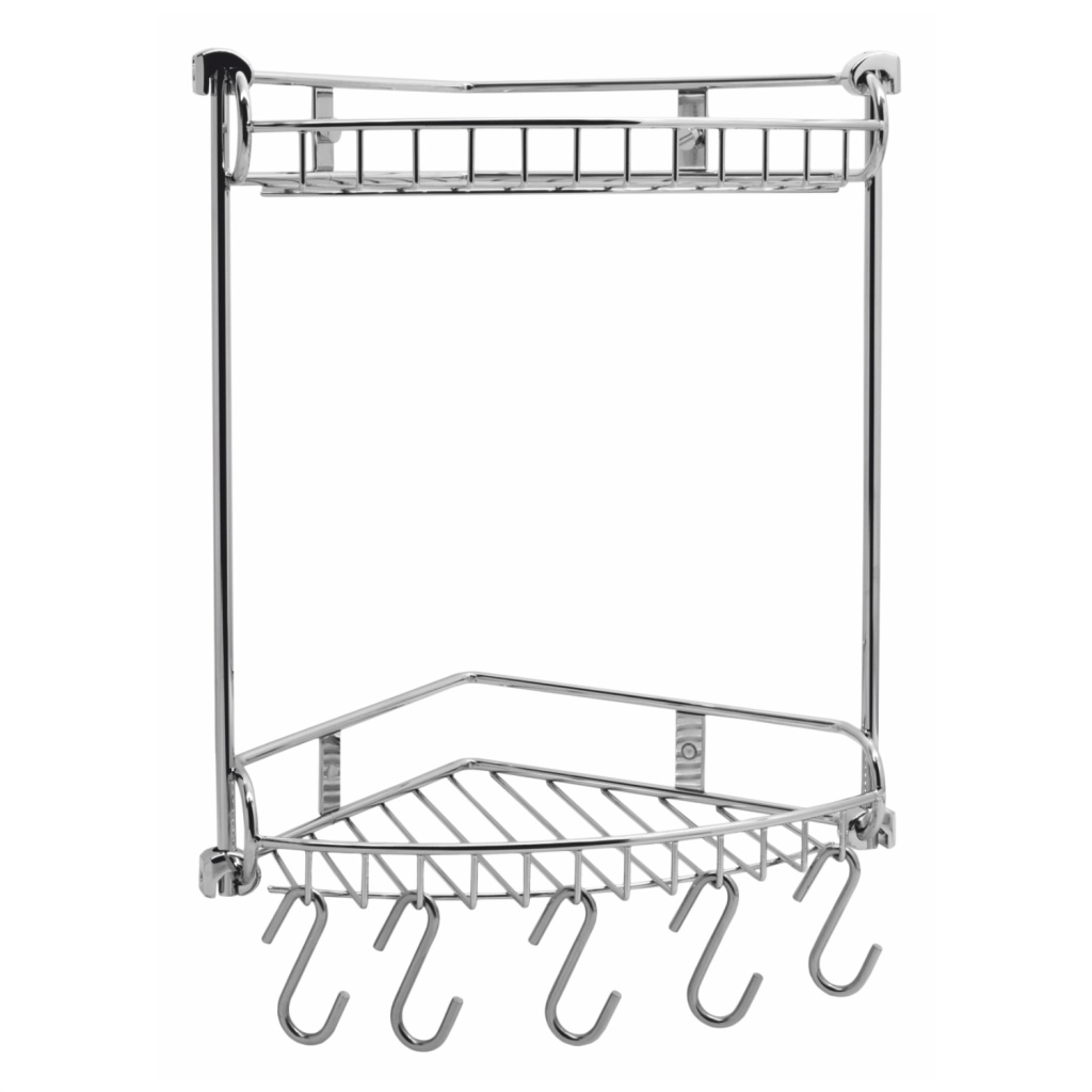 Дополнительные аксессуары к-1222 полка металлическая двойная, угловая