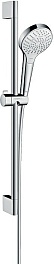 HANSGROHE 26560400 hg croma select s multi душевой гарнитур 0,65м, белый/хром