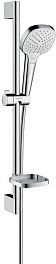 HANSGROHE 26590400 hg croma select e душевой набор croma select e multi 0,90 м хром/белый 