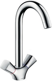 HANSGROHE 71280000 hg logis смеситель для кухни двухвентильный