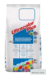 MAPEI mapei ultracolor plus №111 светло-серая 2 кг затирка для швов