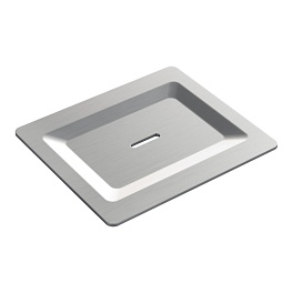 SPACE мыльница для полки nickel brushed 10966-nb-soap