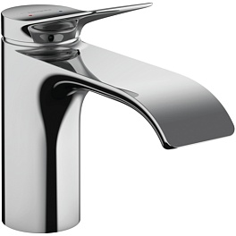 HANSGROHE 75020000 vivenis смеситель для раковины, однорычажный, 110 со сливным гарнитуром, хром