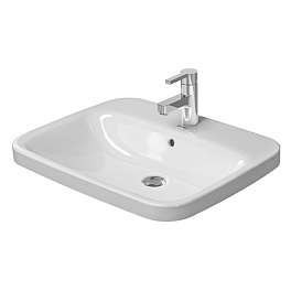 DURAVIT 0374620000 durastyle раковина 615 x 495 мм встраиваемая сверху, с переливом, 1 готовое отверстие под