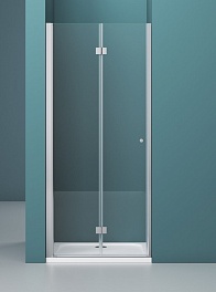 BELBAGNO albano-bs-12-100-c-cr душевая дверь 100, складная, стекло прозрачное, хром