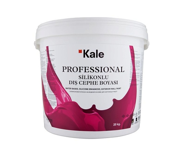 5125 Kale Professional Sil.Dis Cephe Матовая силиконовая водоотталкивающая краска 800 белый 20 кг