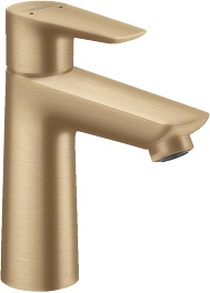 HANSGROHE 71712140 talis e смеситель для раковины 110, однорычажный, без сливного набора, шлифованная бронза