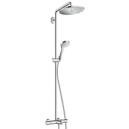 HANSGROHE 26792000 hg croma select 280 air 1jet душевая стойка с термостатом д/ванны