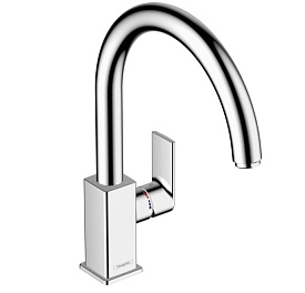 HANSGROHE 71871000 vernis shape m35 кухонный смеситель 260, однорычажный, с поворотным изливом, хром