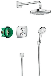 HANSGROHE 27294000 set 8 в 1душ.ком-т (27446000+26524000+26814400+28272000+28331000+26457000+15708000+01800180