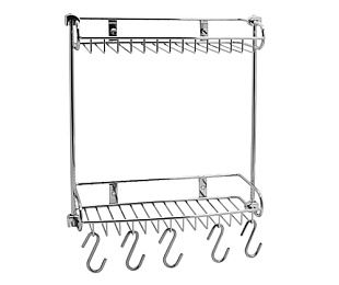 Дополнительные аксессуары k-1422 полка металлическая прямая,