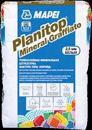 PLANITOP MINERAL GRAFFIATO 2,5 ММ Тонкослойная минеральная декоративная штукатурка