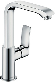 HANSGROHE 31087000 hg metris смеситель для раковины, поворотный излив